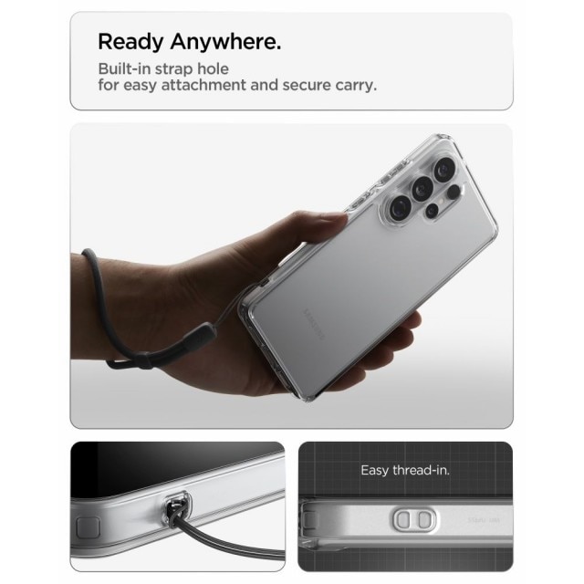 Husa Spate Spigen Ultra Hybrid Pentru Samsung Galaxy S26 ULTRA, Rezistenta La Socuri, Transparent