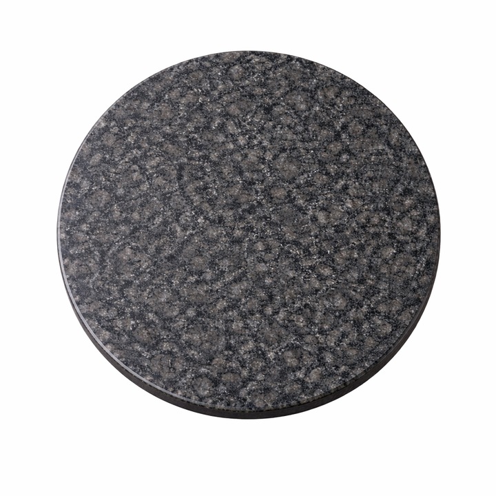 Blat pentru masa din granit Steel Grey 70 CM diametru 2 CM grosime
