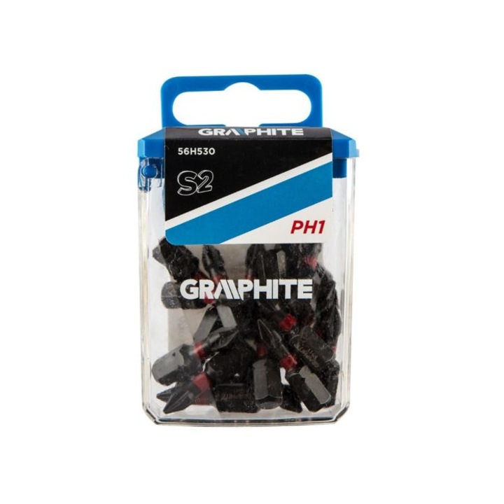 Ütvecsavarozó bit készlet 20db PH1 56H530 Graphite