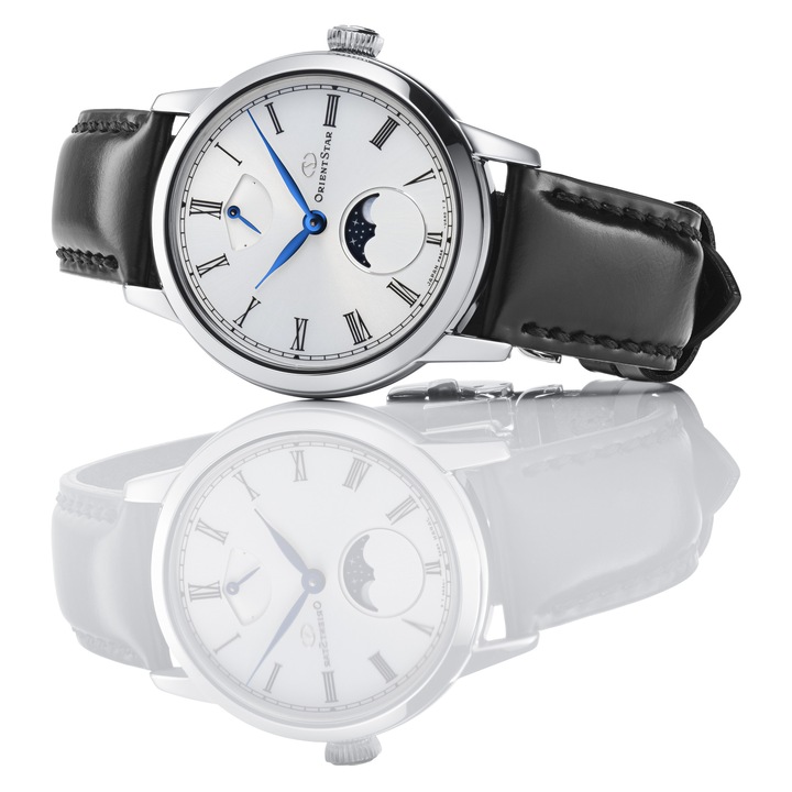 Мъжки часовник Orient Star RE-BW0004S M45 F8 Mechanical Moon Phase Hand Winding