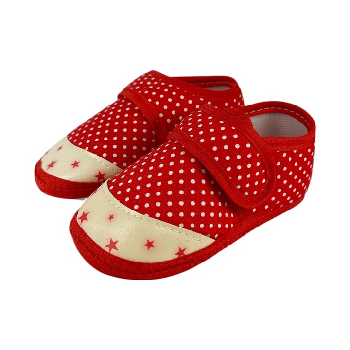 Botosei bebelusi Chippo 30101-3-RD-L, Stele, Textil, L, 11.5 cm, 20 EU, Rosu