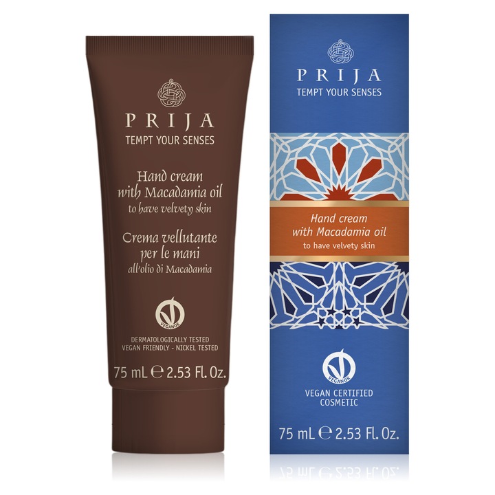 Crema de maini in tub, certificata Veganok, 75 ml, Prija