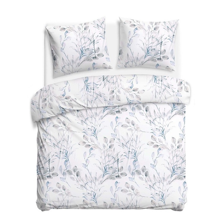 DARYMEX Satynlove ágyneműhuzat 180x200cm + 2x70x80cm, 100% pamut, tartós nyomtatás, cipzár