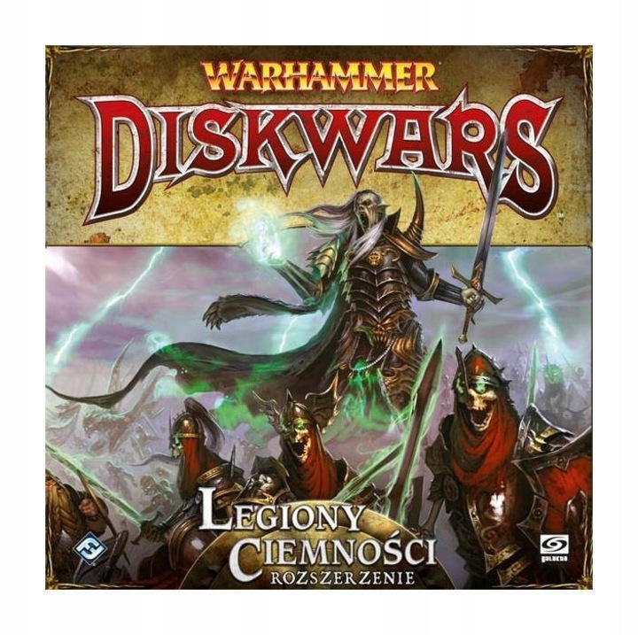 Warhammer Diskwars társasjáték: A Sötétség Légiói, 2-4 játékos, 45-60 perc, 14+