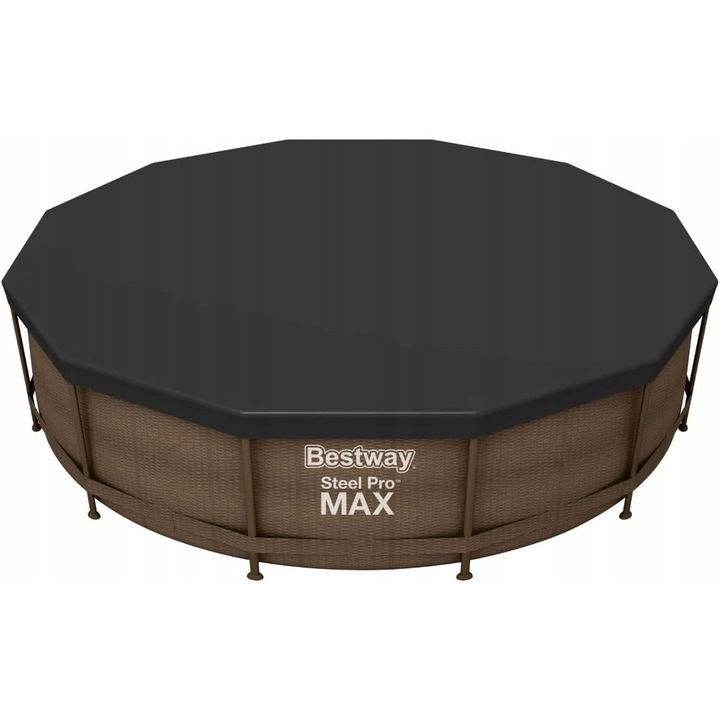 Prelata pentru piscina Bestway, 370cm, material PVC, rotund, waterproof