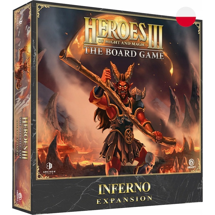 Настолна игра Heroes of Might and Magic III: Inferno Expansion, Archon Studio, 1-4 играчи, 90-120 минути, 14+