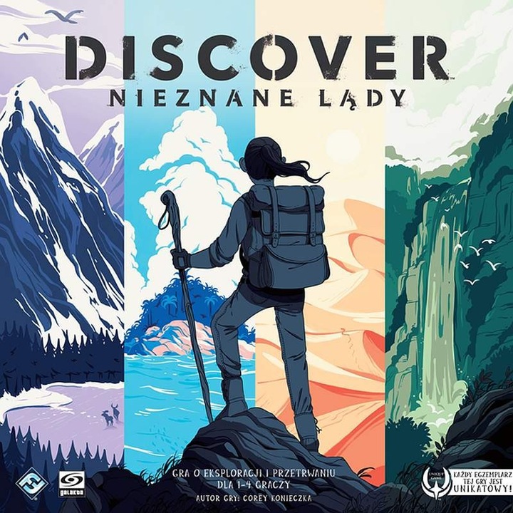 Társasjáték Discover: Ismeretlen Hölgy, 12 karakter, 2 terület, többszínű