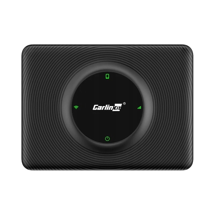 Adaptor wireless Carlinkit CPC200-T2C pentru Tesla, negru, compatibil cu iPhone 6 sau iOS 10 si versiuni ulterioare