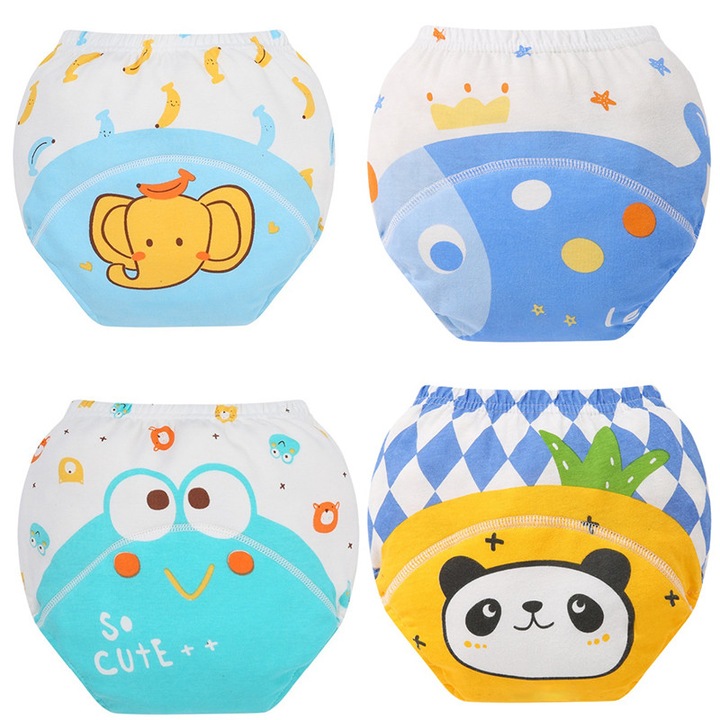 Újrafelhasználható edzőbugyi, 4 darabos szett, pamut, többszínű, 10-15 kg