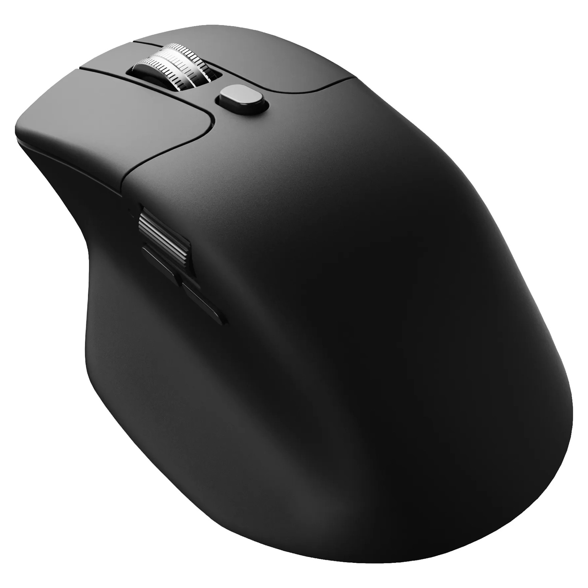 Mouse wireless Keychron M6, Tri-Mode (2.4GHz, Bluetooth 5.3, USB-C), senzor PixArt 3311, 12000 DPI, polling rate 1000Hz, baterie 800mAh, autonomie max 165h, 11 butoane programabile, switch-uri Silent Micro, Metal Scroll Wheel, Keychron Launcher, negru — imaginea 4