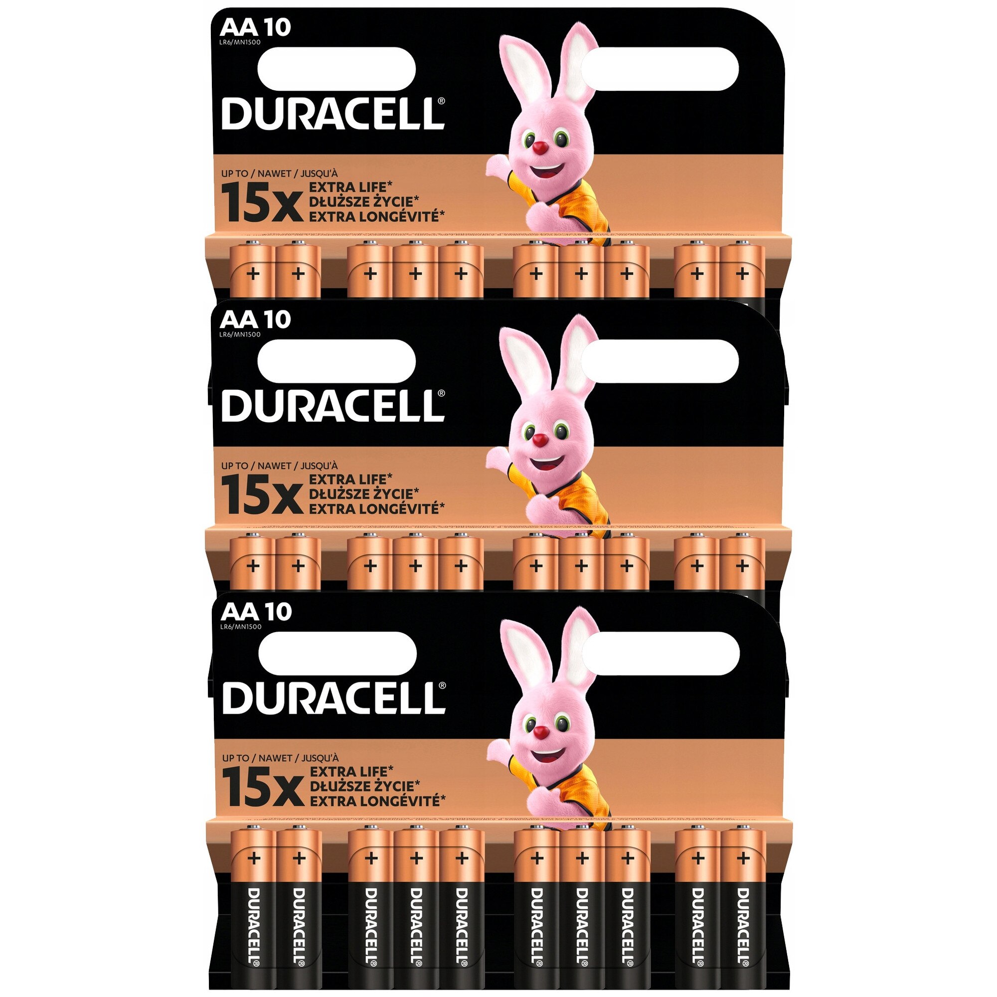 Duracell R6 Комплект 30 Алкални Батерии R6 AA 1,5V Duracell - eMAG.bg