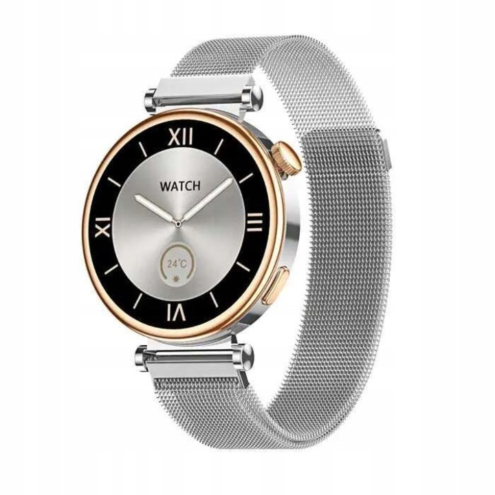 Smartwatch, BF2, argintiu, bratara milaneza, 41,9x41,9x11mm