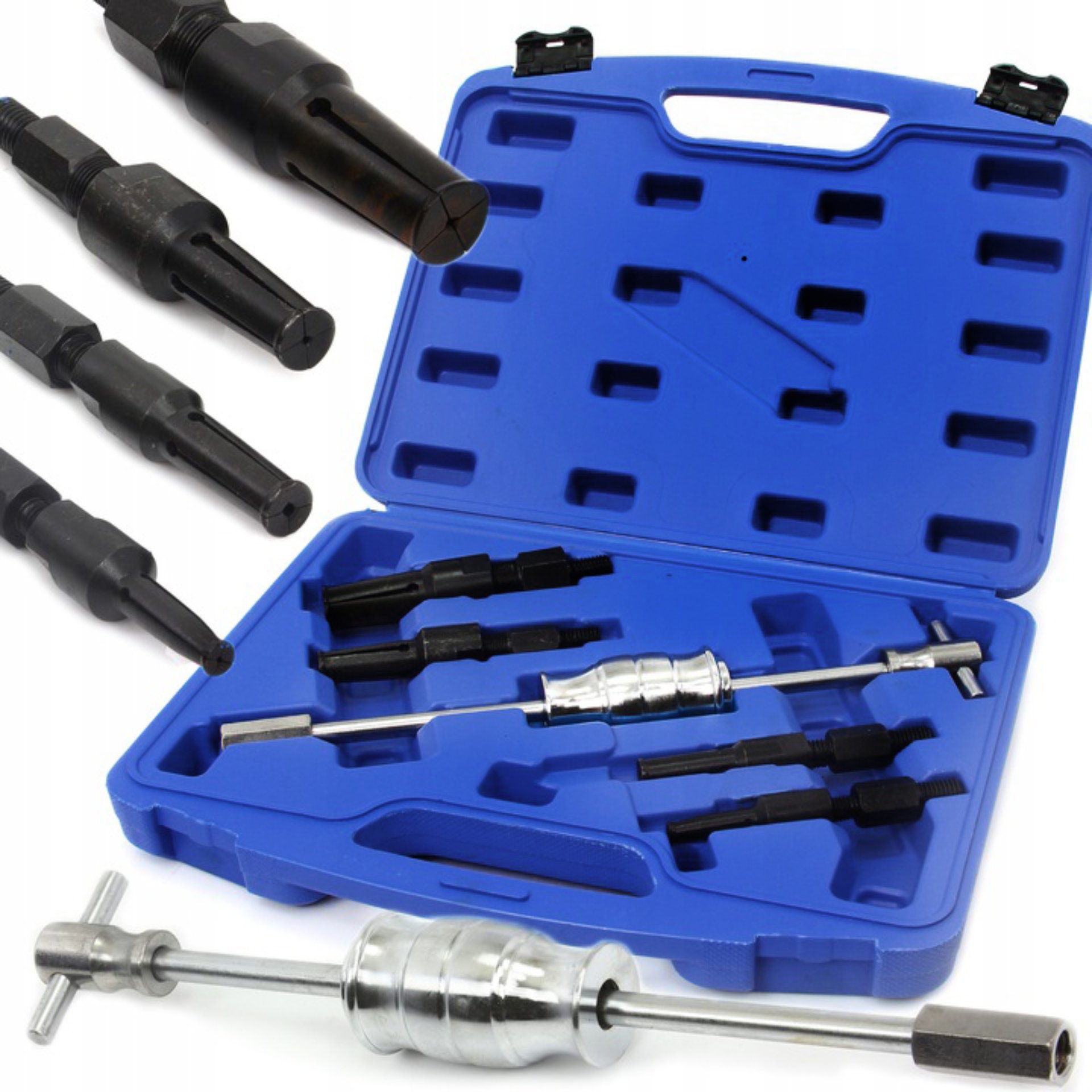 Trusa extractor rulmenti, Falon-Tech, cu ciocan, 40-80mm exterior, 50 ...