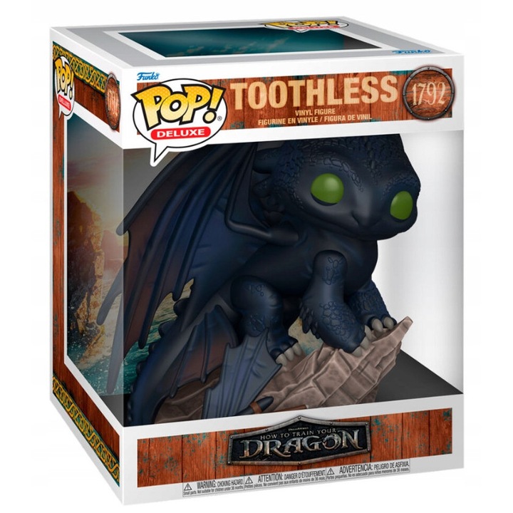Фигурина Funko Беззъб, Как да дресираш дракон, 16,4см, кутия