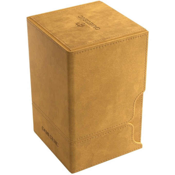 Cutie pentru carti Gamegenic Watchtower 100+, cu sertar pentru accesorii, multicolor, 30x15x10cm