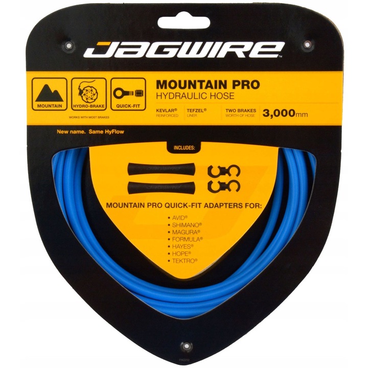 Кабел за хидравлични спирачки Jagwire Mountain Pro, син, 3000мм, 5.0мм