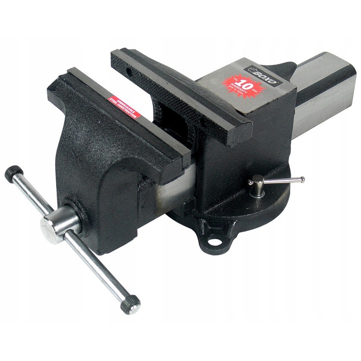 Menghina cu cuva rotativa BOXO 150mm, otel SC37, capacitate 2200 kg, baza rotativa 360°