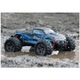 Masinuta RC MONSTER TRUCK 1:16, 4WD, 52 km/h, negru-rosu, dimensiuni 30x23,5x12,5cm, set complet