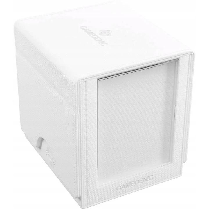 Sidekick PRO 100+ XL kártyadoboz, Gamegenic, fehér, 100 kártyához, önzáró fedéllel