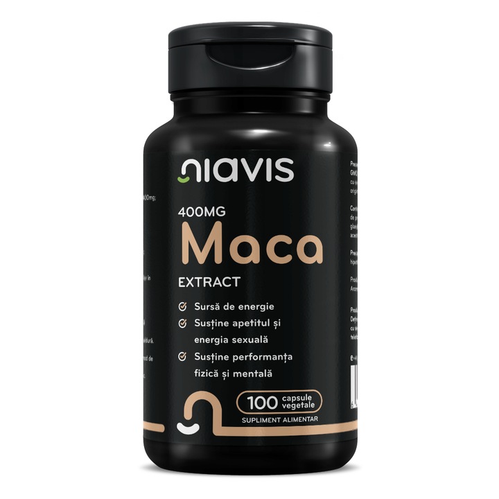 Maca Extract 400mg 100cps vegetale NIAVIS