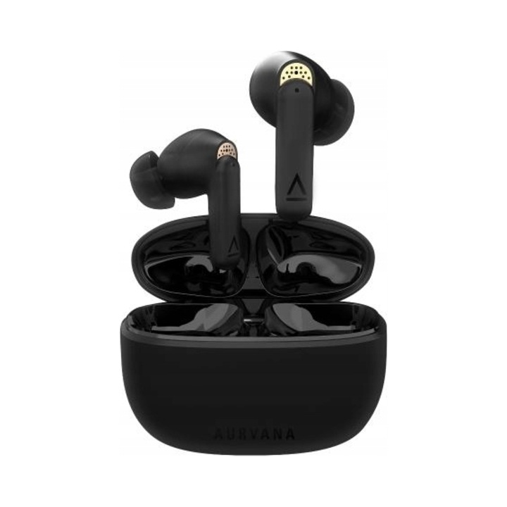 Vezeték nélküli fejhallgató Creative Aurvana Ace, Bluetooth 5.3, ANC, fekete, True Wireless