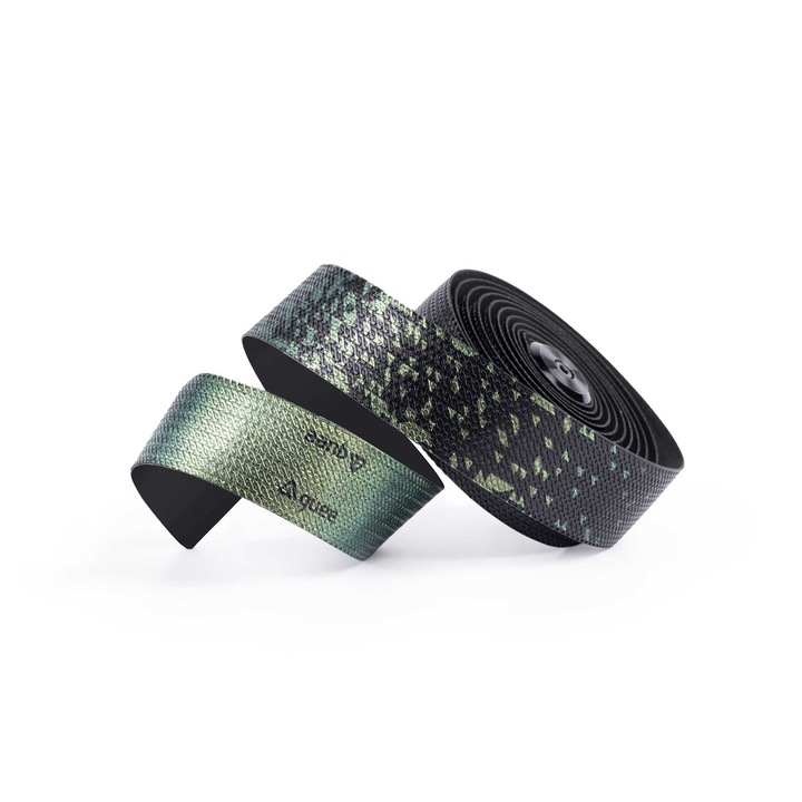 Ghidoline bicicleta GUEE SL Dual LTD, Chameleon Gold Green, set 2 bucati, 2150x30x3mm