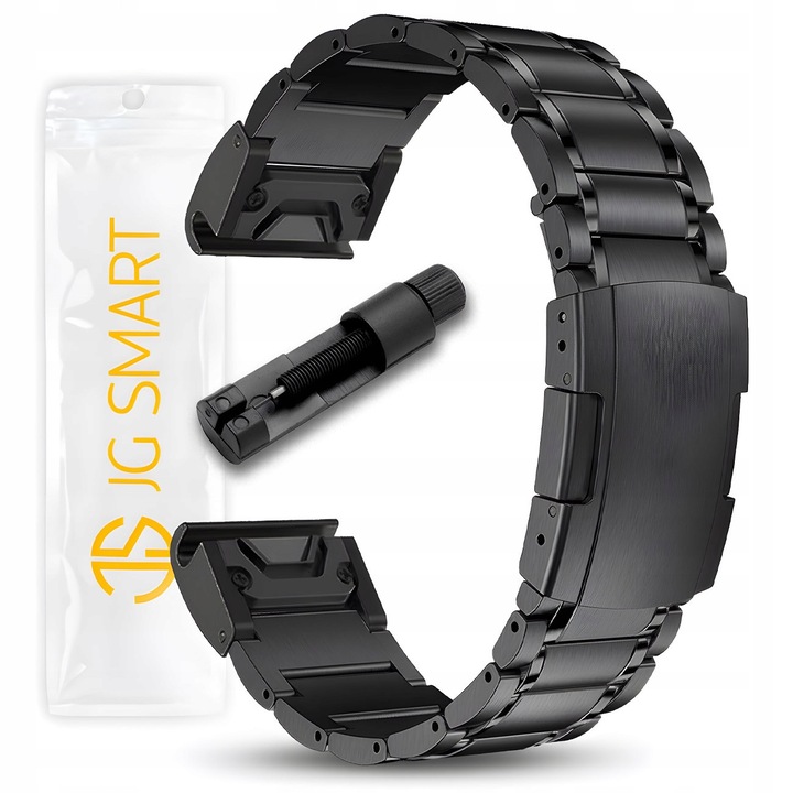 Bransoleta titan pentru Garmin Fenix 5X 6X PRO 7X PRO 8, 26mm, ultra usoara, set complet de instalare