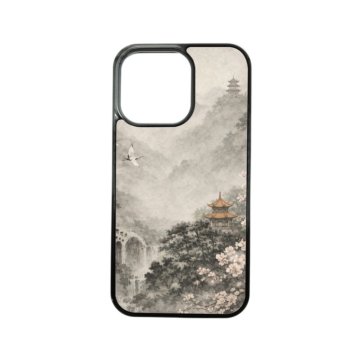 Husa Pentru iPhone 13 Pro, Husa MagChange, Plate Spate Interschimbabil, Oriental Mist