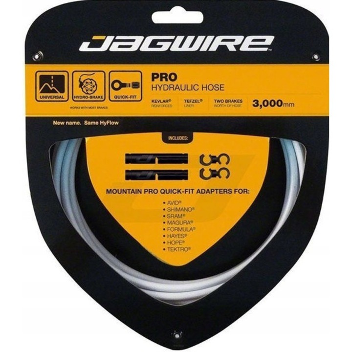 Jagwire Mountain Pro hidraulikus kábel, 3m, fehér, 2 Quick-Fit csatlakozó