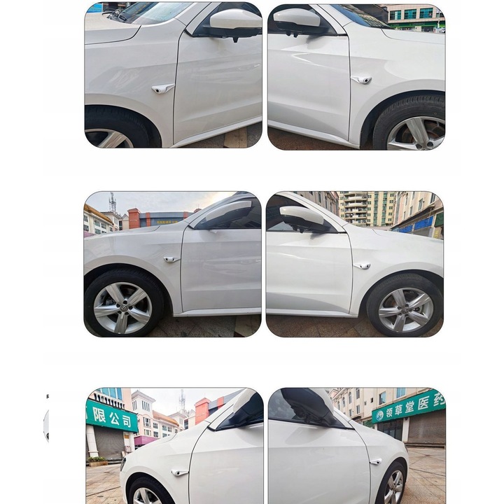 Set camera Dual-Lens AHD 1080P cu monitor 7 inch, vedere nocturna, protectie unghi mort