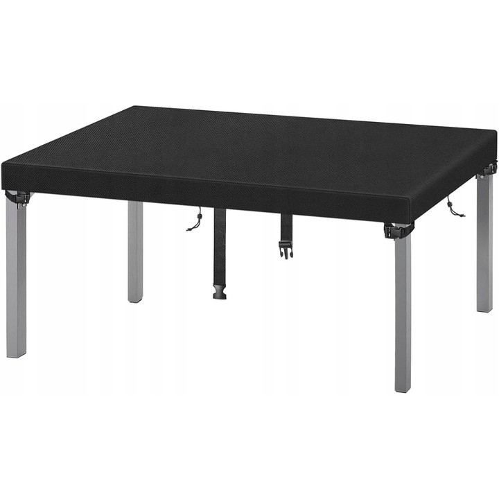 Husa pentru masa de gradina, 220x100x15cm, material Oxford 420D, impermeabil, sistem anti-vant