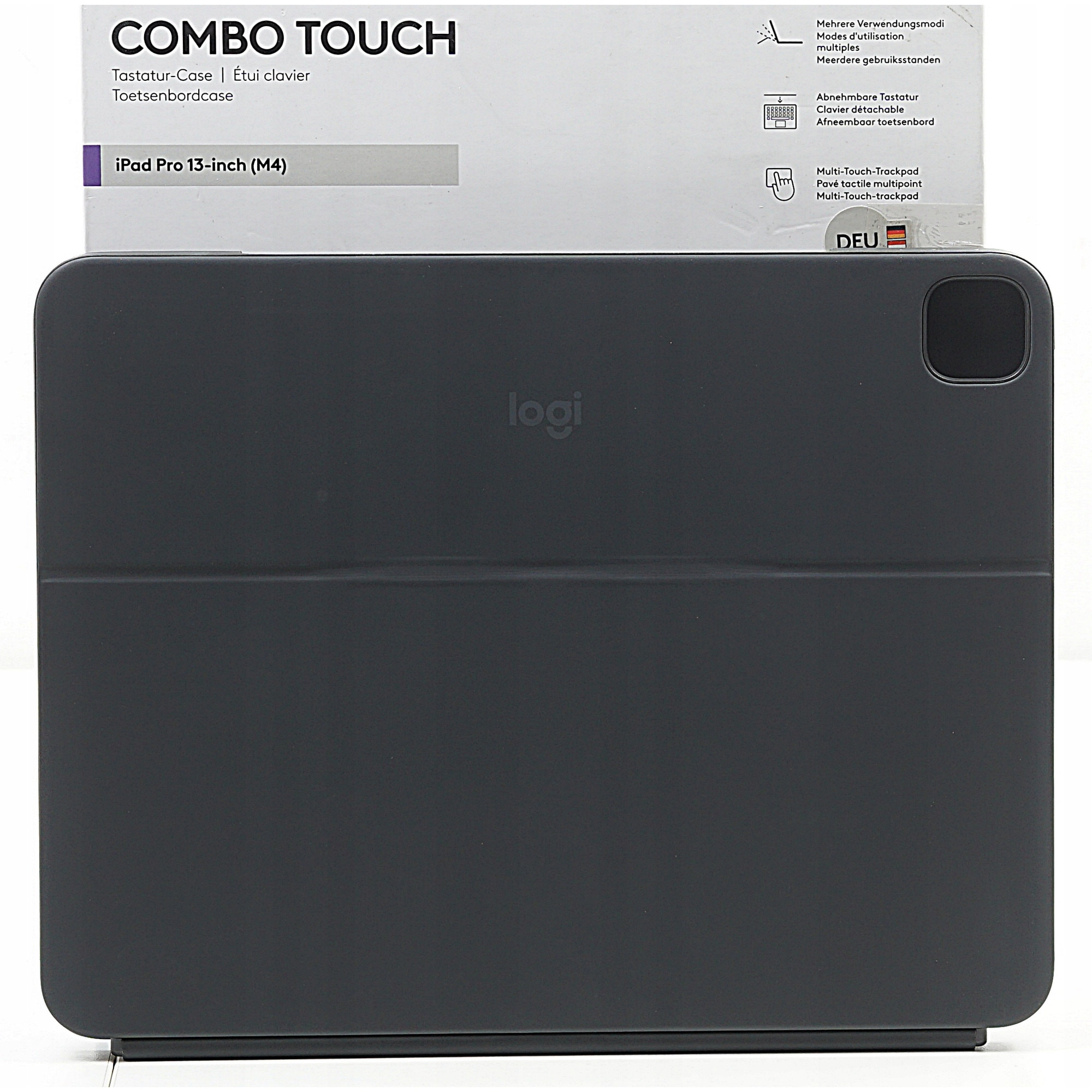 Tastatura tableta Logitech Combo Touch, grafit, pentru iPad Pro 13