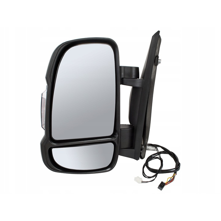 Ляво електрическо отопляемо огледало M MODECAR за Fiat Ducato, Citroen Jumper, Peugeot Boxer, 2006, 8 PIN + 2 PIN