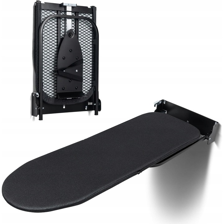 Duwee Vasalódeszka, falra szerelhető, 92x32cm, forgatható, összecsukható