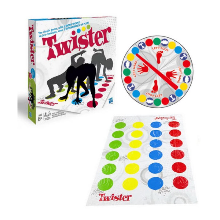 Twister játék, Twister játék családnak és gyerekeknek, Többszínű