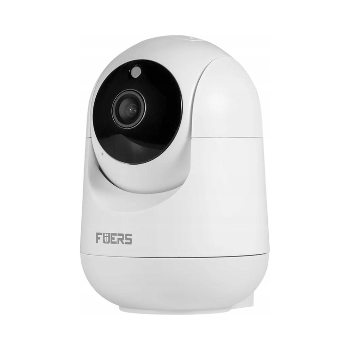 Camera de supraveghere WiFi 5MP, monitorizare inteligenta, detectie miscare, alb, interior