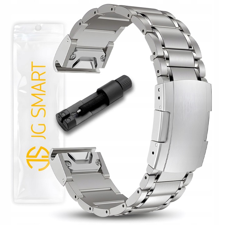 Bransoleta tytan pentru Garmin Fenix 5 6 7 8, 22mm, ultra usoara, set complet de instalare