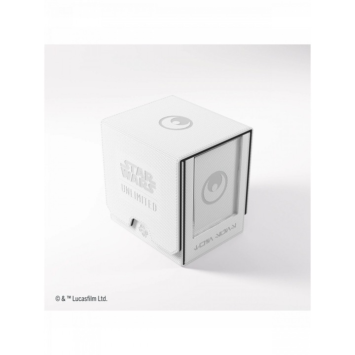 Gamegenic Pachet de Carduri Star Wars Unlimited Twin Suns, Alb/Negru, 100 carduri, cu 2 toploadere