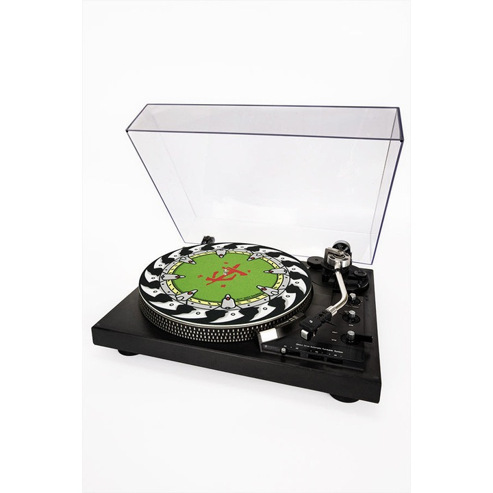 Mata gramofonowa Doom The Dark Ages, 30x30cm, design Shield Saw, antiderapant