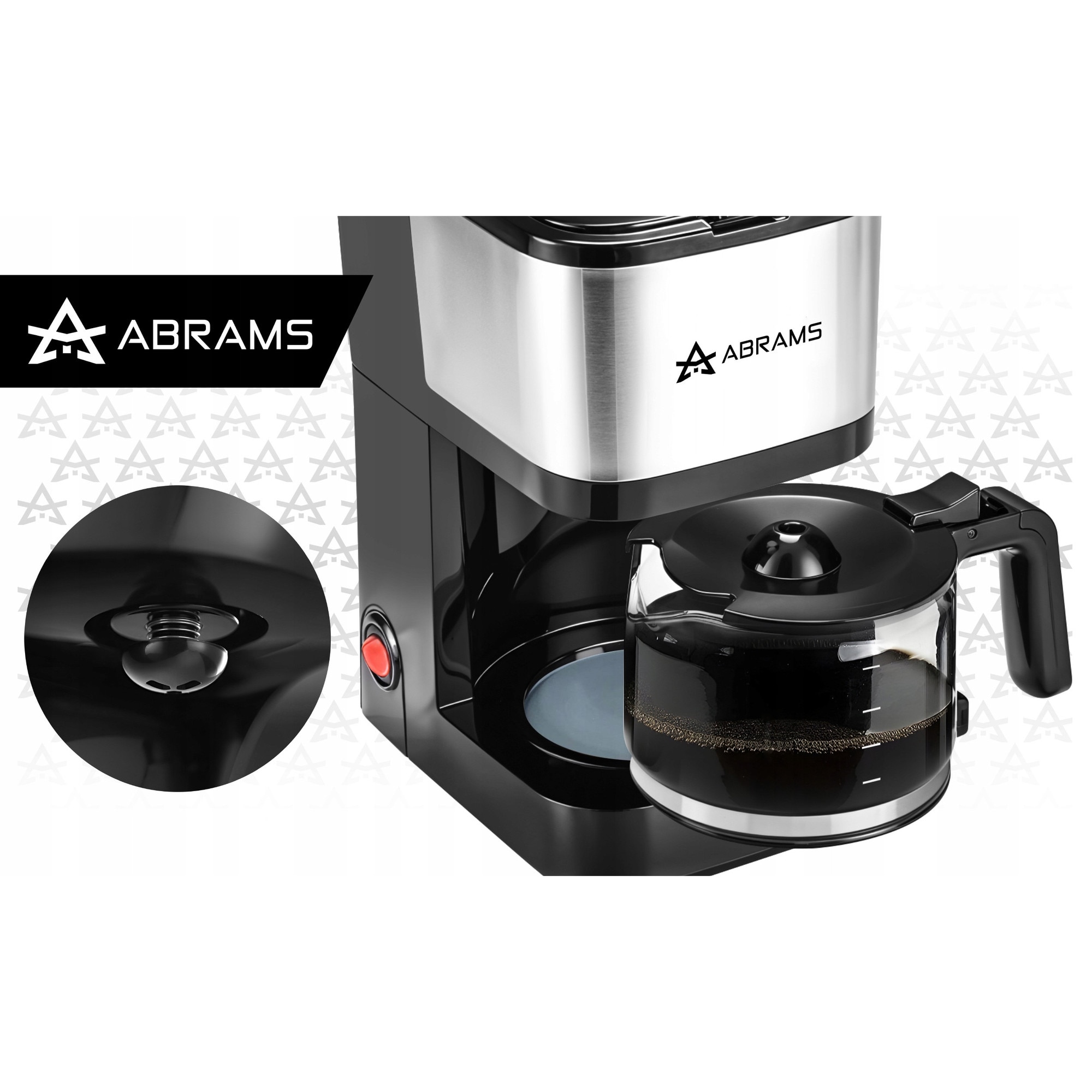 Cafetiere 800ml 1000W cu blocare picurare si mentinere temperatura