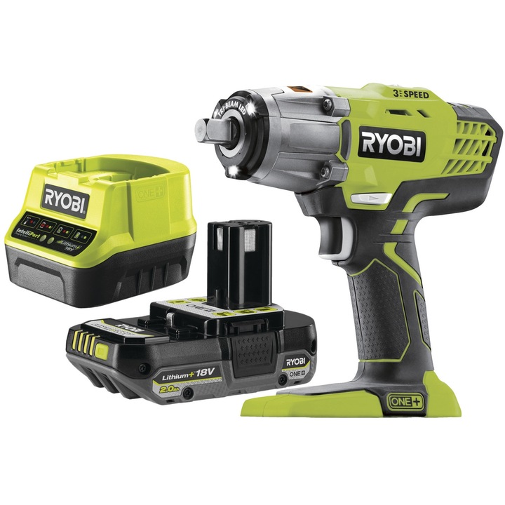 Cheie cu impact Ryobi 18V, pentru roti, fara acumulator