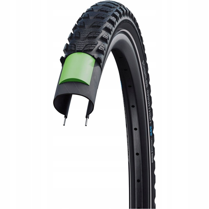 Cauciuc bicicleta Schwalbe Marathon 365, 20x2.15'', GreenGuard, 55-406