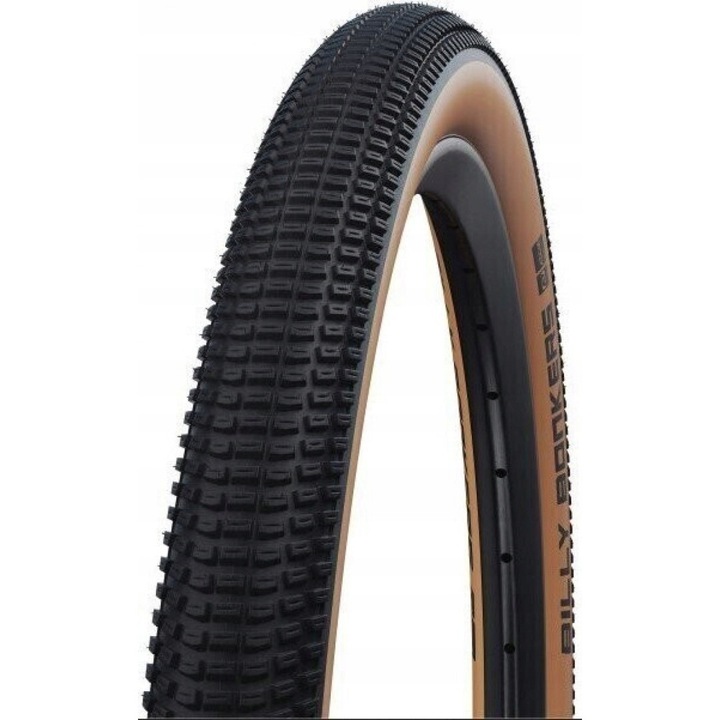 Schwalbe Billy Bonkers kerékpár gumi, 26x2.10, fekete-barna, drótperemes, K-Guard