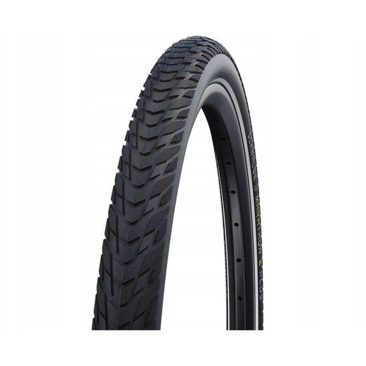 Cauciuc Schwalbe Marathon E-Plus E-50 28x1,40" drutowa, negru-reflexiv, 37-622