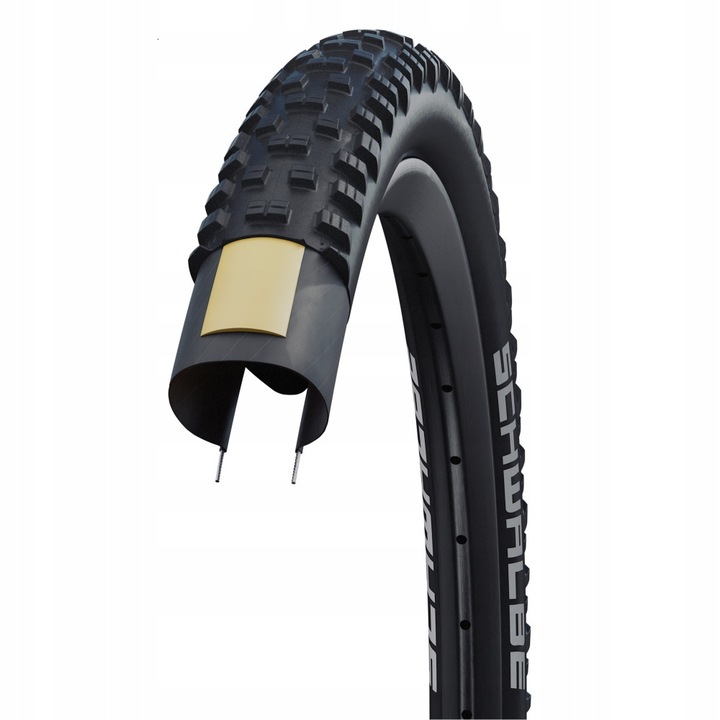 Cauciucuri bicicleta Schwalbe Tough Tom SBC 29x2.6 drutowa, K-Guard, negru, 65-622