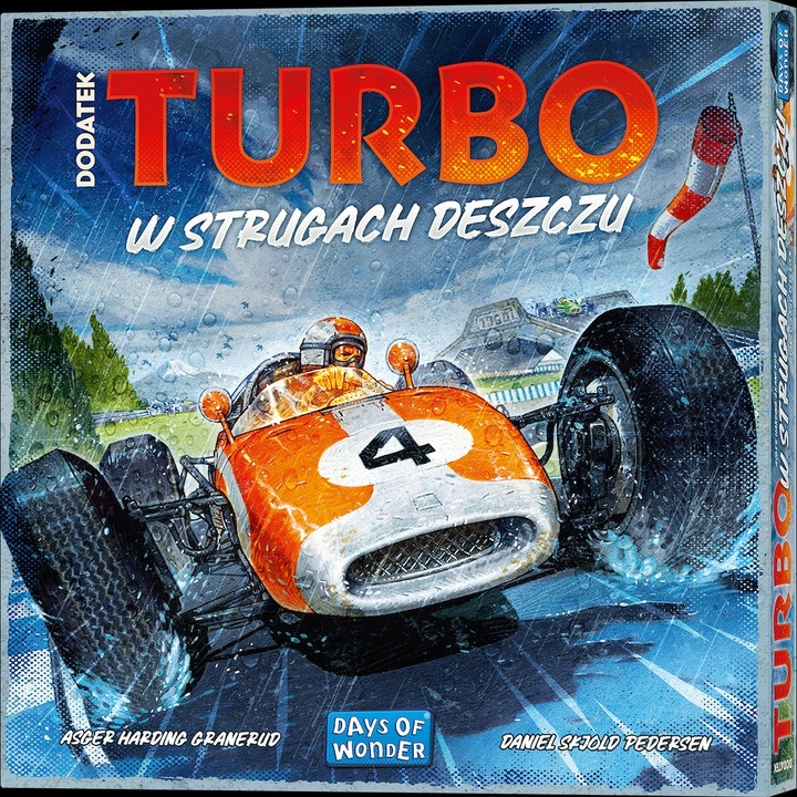 Турбо: В дъжда, настолни игри, 2 писти, пълен комплект