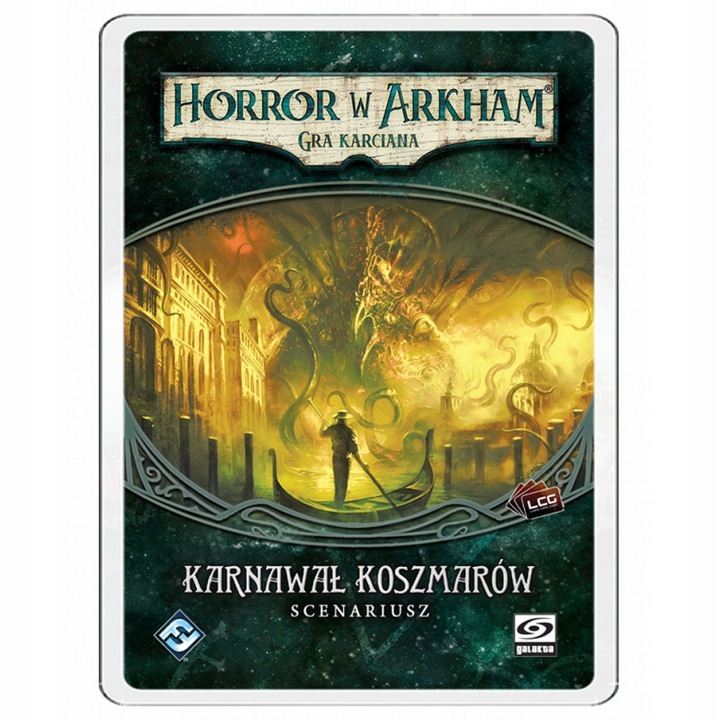 Arkham Horror: Rémálmok Karneválja, társasjáték, 1-2 játékos, 60-120 perc, 12+ év, 8.5x13x3 cm