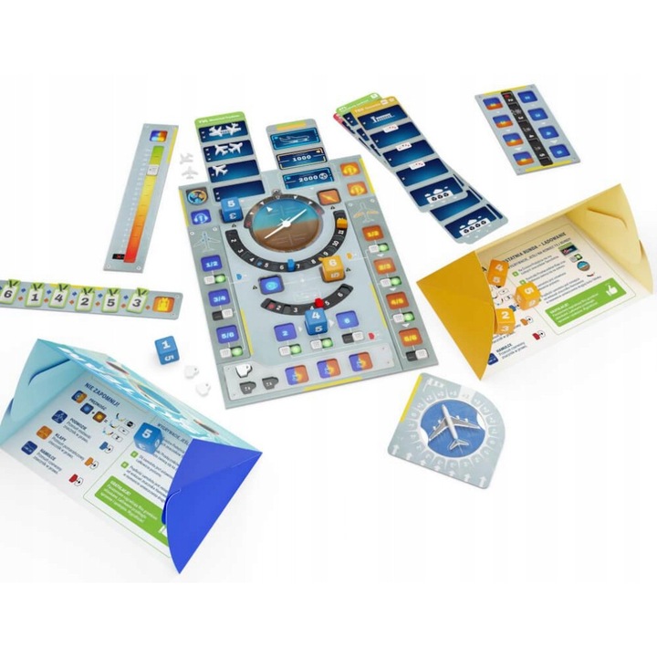 Halo torony társasjáték, 2 játékos, 11 repülőtér, 21 forgatókönyv, komplett készlet