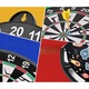 Set joc darts, tabla magnetica, 12 sageti, multicolor