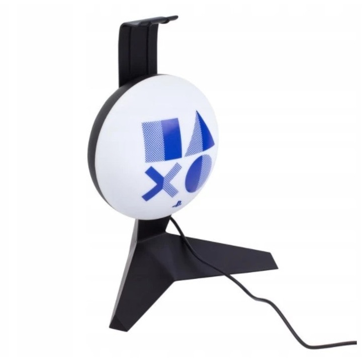 PlayStation fejhallgató tartó lámpa, 23.5 cm, USB tápellátás